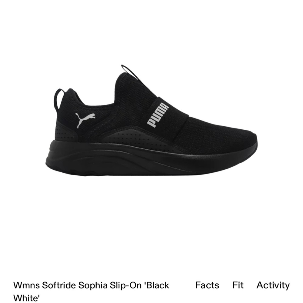 Women’s Softride Sophia Slip-On Black/White